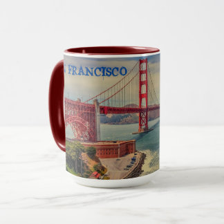 San Francisco Golden Gate Bridge Landschaftliche T Tasse