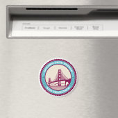 San Francisco Golden Gate Bridge Magnet (In Situ (Geschirrspüler))