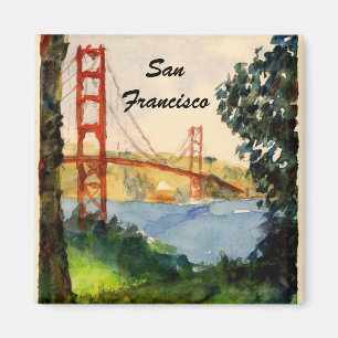 San Francisco Golden gate bridge Magnet