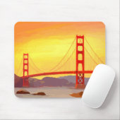 San Francisco Golden Gate Bridge Mousepad (Mit Mouse)