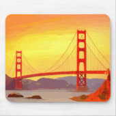San Francisco Golden Gate Bridge Mousepad (Vorne)