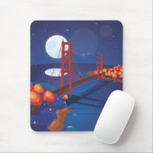 San Francisco Golden Gate Bridge Mousepad (Mit Mouse)