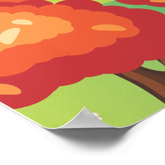 San Francisco Golden Gate Bridge Poster (Ecke)