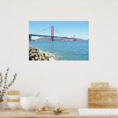 San Francisco Golden Gate Bridge Poster (Küche)