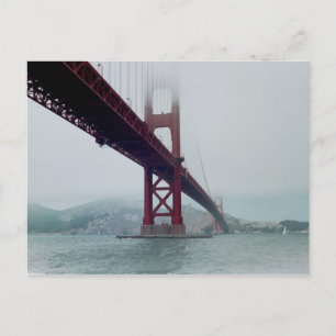San Francisco Golden Gate Bridge - Postkarte