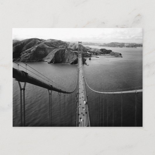 San Francisco Golden gate bridge Postkarte (Vorderseite)