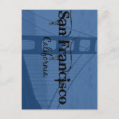 San Francisco Golden Gate Bridge Postkarte (Vorderseite)