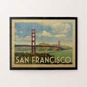 San Francisco Golden Gate Bridge Puzzle (Horizontal)