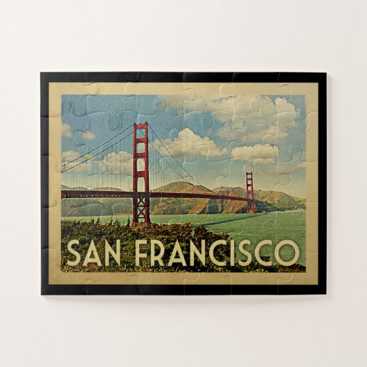 San Francisco Golden Gate Bridge Puzzle (Horizontal)