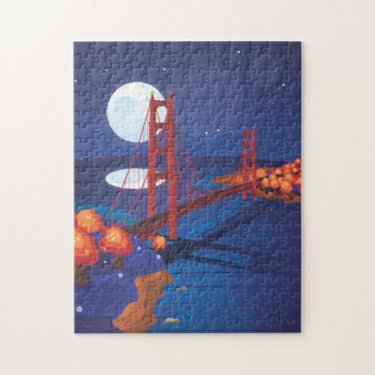San Francisco Golden Gate Bridge Puzzle (Vertikal)
