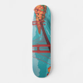 San Francisco Golden Gate Bridge Skateboard (Vorderseite)