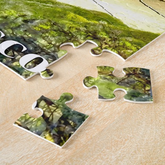 San Francisco, Golden Gate Bridge, Travel Poster Puzzle (Seite)