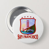 San Francisco Golden Gate Button (Vorne & Hinten)