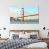 San Francisco Golden Gate Leinwanddruck (Insitu (Schlafzimmer))