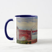 San Francisco Golden Gate Panorama-Tasse Tasse (Links)