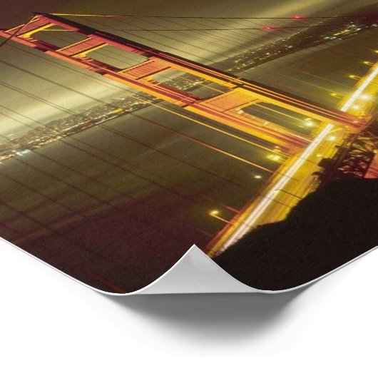 San Francisco Golden Gate Poster (Ecke)
