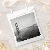San Francisco Golden Gate Schwarz-weiß Vintag Geschenktütchen (Ausgeschnitten)