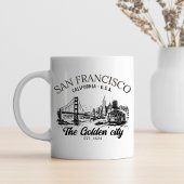 San Francisco Golden Gate Skyline Kaffeetasse
