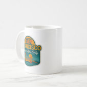 San Francisco Golden Vibes Only Kaffeetasse (Vorderseite Links)