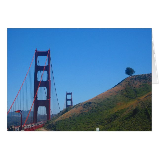 San francisco - Goldenes Tor (Vorderseite (Horizontal))