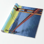 San Francisco - GOLDENGATE - Brücke Geschenkpapier (Ungerollt)