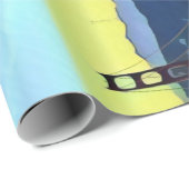 San Francisco - GOLDENGATE - Brücke Geschenkpapier (Rolleneckpunkt)