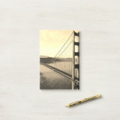 San Francisco - GOLDENGATE - Brücke Post-it Klebezettel (Auf Schreibtisch)