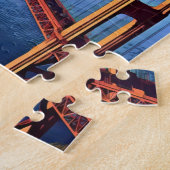 San Francisco - GOLDENGATE - Brücke Puzzle (Seite)