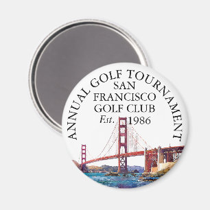San Francisco Golf Club Turnier Anpassung Magnet