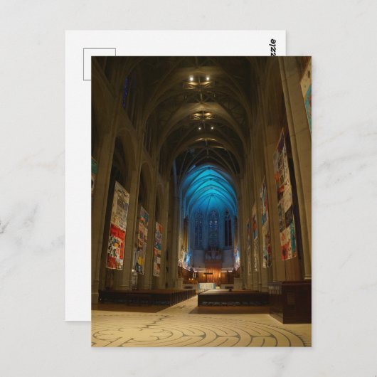 San Francisco Grace Kathedrale #2 Postkarte (Vorne/Hinten)