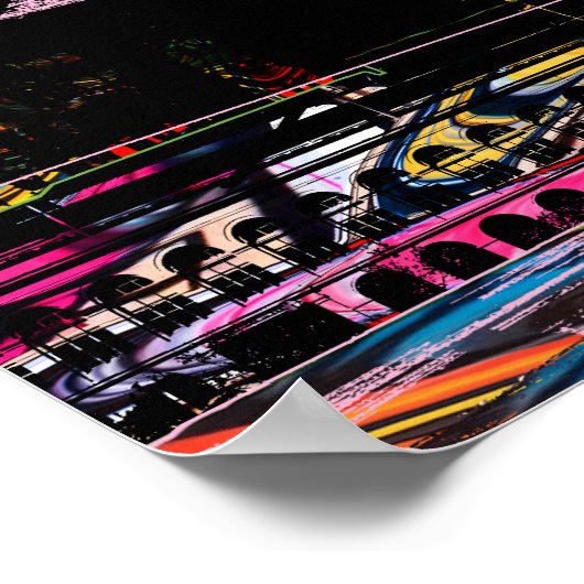 San Francisco Graffiti Poster (Ecke)