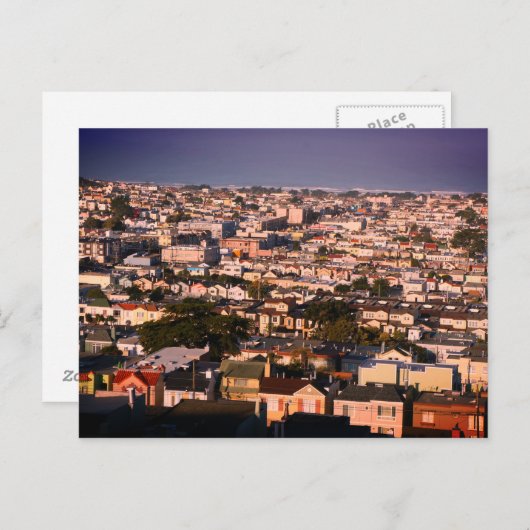 San Francisco Grandview Park View #2 Postkarte (Vorne/Hinten)