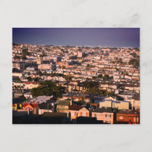 San Francisco Grandview Park View #2 Postkarte