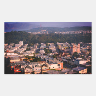 San Francisco Grandview Park View Stickers