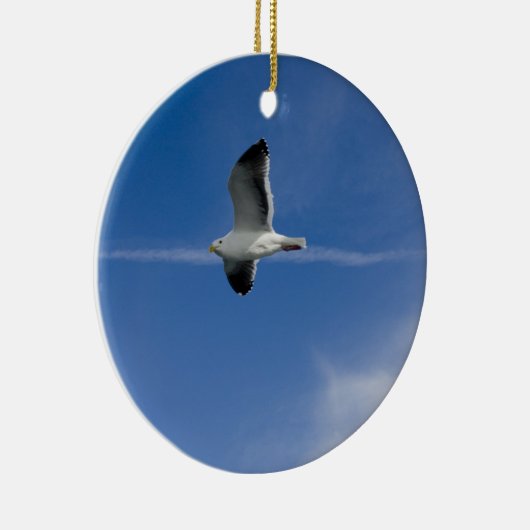 San Francisco Gull Keramikornament (Rechts)