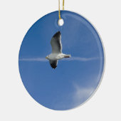 San Francisco Gull Keramikornament (Links)