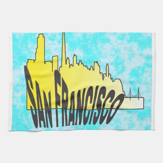 San Francisco Handtuch (Horizontal)