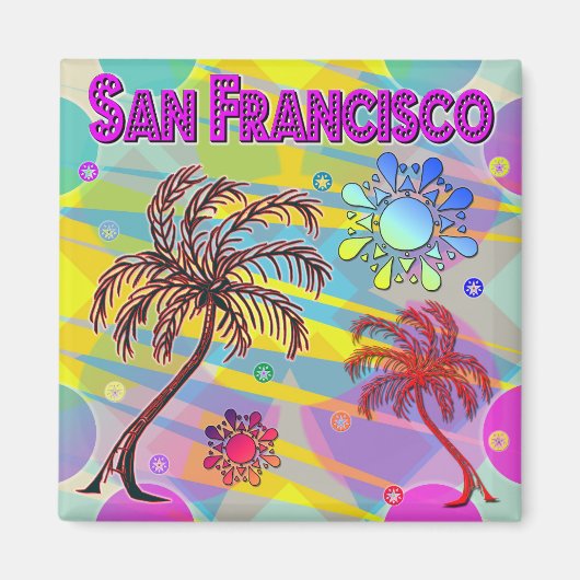 San Francisco Happy and Hope Magnet (Vorne)