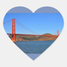 SAN FRANCISCO HEART STICKER
