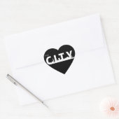 San Francisco Heart Sticker (Umschlag)