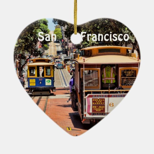 San Francisco Holiday Ornament (Hinten)
