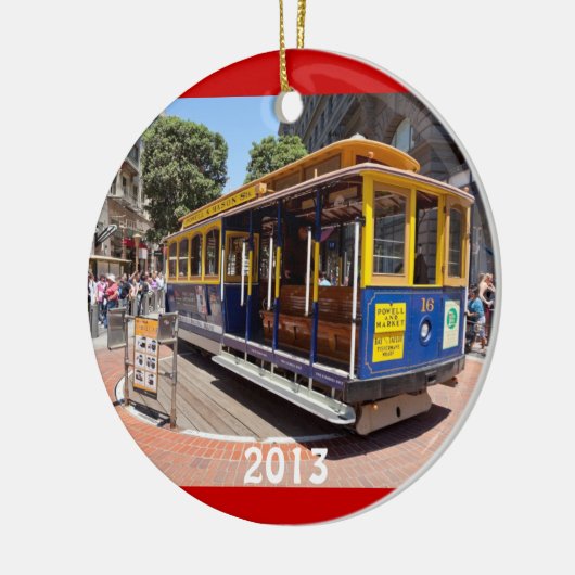 San Francisco Holiday Ornament (Links)