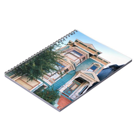 San Francisco House Spiral Notebook Notizblock (Linke Seite)