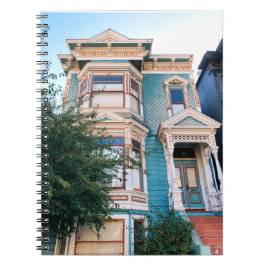 San Francisco House Spiral Notebook Notizblock