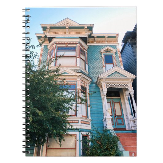 San Francisco House Spiral Notebook Notizblock (Vorderseite)