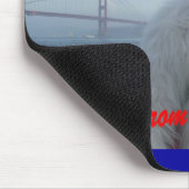 San Francisco Huhn Mousepad (Ecke)