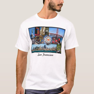 San Francisco Iconic Attraktionen T-Shirt