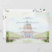 San Francisco Illustriert Wedding Einladung (Vorne/Hinten)