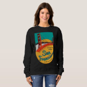 San Francisco im Sommer Sweatshirt (Vorne ganz)