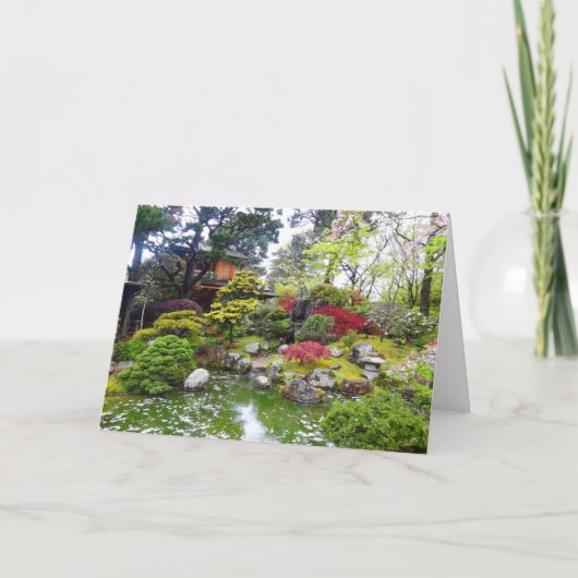 San Francisco Japanese Tea Garden #10 Card Karte (Vorderseite)